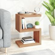 vidaXL Sidebord 45x30x60 cm heltre teak