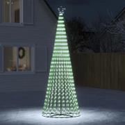 vidaXL Juletre lyskjegle 688 LED kaldhvit 300 cm