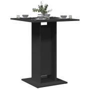 vidaXL Bistrobord svart 60x60x75 cm konstruert tre