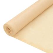 vidaXL Skjermnett HDPE 1,5x25 m beige