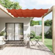 vidaXL Vertikal markise terrakotta 100x270 cm oxfordstoff