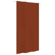 vidaXL Balkongskjerm terrakotta 140x240 cm oxfordstoff