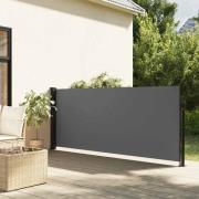 vidaXL Uttrekkbar sidemarkise antrasitt 117x300 cm