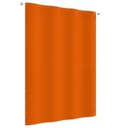 vidaXL Balkongskjerm oransje 160x240 cm oxfordstoff