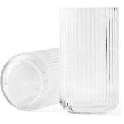 Lyngby Porcelæn Vase 25 cm Glass Clear