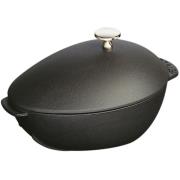 Staub Gryte for Skjell 25 cm svart 2,0 L