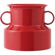 Normann Copenhagen Panto Vase Ø 22 x H 19 cm Lollipop Red