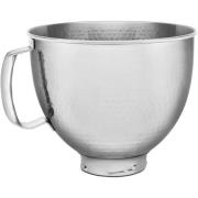 KitchenAid miksebolle i rustfritt Hammered 4,7 L