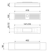 Smeg GRIDKDH12 gitter