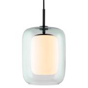 Globen Lighting Cuboza takpendel, 20 cm, grønn/hvit