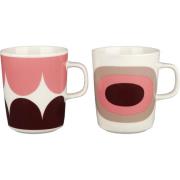 Marimekko Härkä & Melooni krus, 2,5 dl, 2-pack