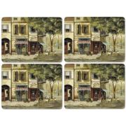 Pimpernel Kuvertbrikke Parisian Scenes 4-pack