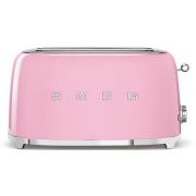 Smeg TSF02PKEU Brødrister 4 Skiver Rosa