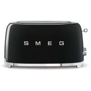 Smeg TSF02BLEU Brødrister 4 Skiver Svart