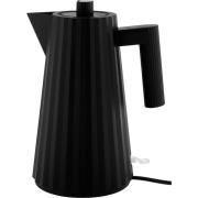 Alessi MDL06 Plissé vannkoker, 1,7 liter, sort