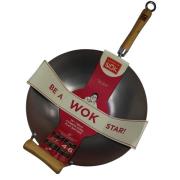 Dexam Wok i kullstål 36 cm.