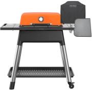 Everdure Force gasgrill + grillovertrekk & grillplade matt orange