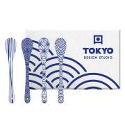 Tokyo Design Studio Nippon Blue skje 4 stk