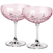 Frederik Bagger Crispy Gatsby Champagneglass 2 stk, Topaz