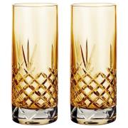 Frederik Bagger Crispy Highball Glass 2 stk, Citrine