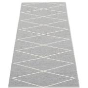 Pappelina Gulvteppe Max, 70 x 160 cm, grey/vanilla