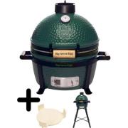 Big Green Egg Kullgrill med convEGGtor bakestein og stativ, minimax