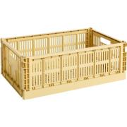 HAY Colour Crate oppbevaringsboks large, golden yellow