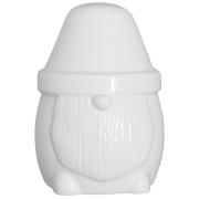 DBKD Mister Santa juledekorasjon, 14 cm, shiny white