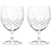 Frederik Bagger Crispy Eightball Glass Klar, 2 stk