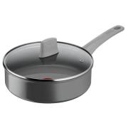 Tefal Renew ON traktørpanne med lokk, 24 cm