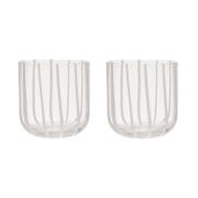 OYOY Mizu vannglass 2-pack, clear