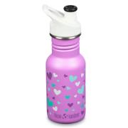 Klean Kanteen Classic barneflaske 355 ml, orchid hearts