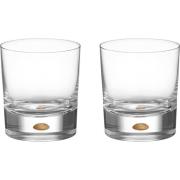 Orrefors Intermezzo Double Old Fashioned drinkglass 25 cl, gull