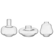 Kosta Boda Kappa vase 3-pack, klar