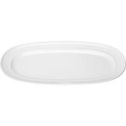 Georg Jensen Koppel ovalt serveringsfat 31 cm, hvit