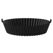 Maku Silikonform til airfryer 21,5x17,5 cm, svart