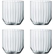 Spiegelau Linear Whisky Tumbler glass 4-pakning