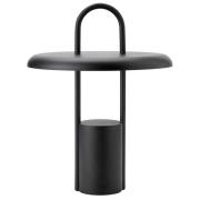 Stelton Pier bærbar LED-lampe 33,5 cm, svart