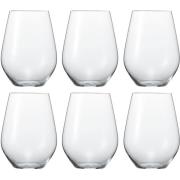 Spiegelau  Authentis Casual rødvinsglass, 46 cl, 6-pakning