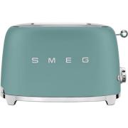 Smeg Brødrister 2 plater, smaragdgrønn