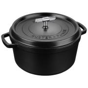 Staub Buster+Punch rund gryte 28 cm, stålknott