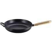 Staub Buster+Punch stekepanne rund 28 cm, messinghåndtak