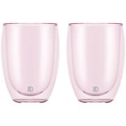 Bodum PAVINA dobbeltvegget glass 35 cl 2-pakning, rosa