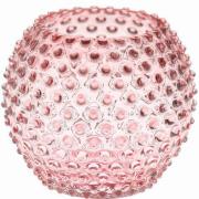 Klimchi - Hobnail vase 18 cm rosaline