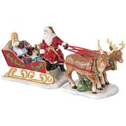 Villeroy & Boch - Christmas Toy's julenisse m/slede 14 cm