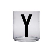 Design Letters - Kids drikkeglass Y 17,5 cl