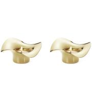 Georg Jensen - Cobra telysestake gull