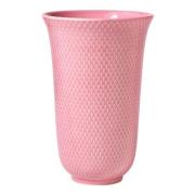 Lyngby Porcelæn - Rhombe Color vase 20 cm porselen rosa