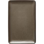 Aida - RAW Metallic Brown tallerken 23,5x15 cm