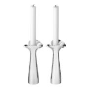 Georg Jensen - Bloom Botanica lysestake 20 cm 2 stk stål